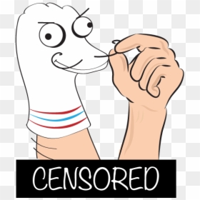 About-image - Cartoon, HD Png Download - sock puppet png