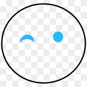 How To Draw Kiss Emoji - Circle, HD Png Download - side eye emoji png
