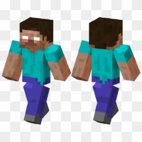 Minecraft Cold Steve Skin, HD Png Download - cape minecraft 64x32 png