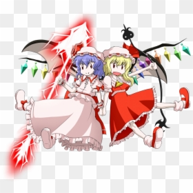 Touhou Scarlet Sisters, HD Png Download - flandre scarlet png