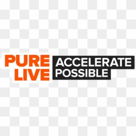 Pure Storage Corporate Logo In Orange And Black - Parallel, HD Png Download - pure storage logo png