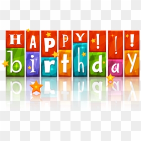 3d Happy Birthday Png, Transparent Png - happy birthday png