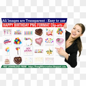 Portable Network Graphics, HD Png Download - happy birthday png