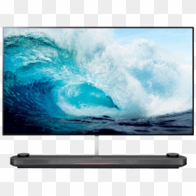 Lg Signature Oled Transparent, HD Png Download - tv png