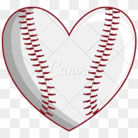 Heart, HD Png Download - baseball png
