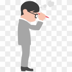 Man Thinking Cartoon Png, Transparent Png - person png