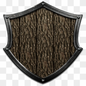 Wood Shield Png, Transparent Png - shield png