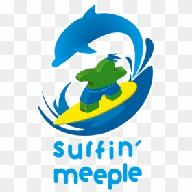Surfin Meeple, HD Png Download - vs png