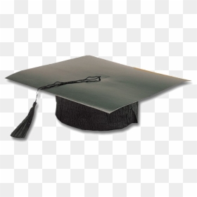 Black Graduation Cap, HD Png Download - graduation cap png