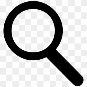 Search Glass Icon Png, Transparent Png - magnifying glass png