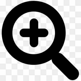 Zoom In Out Icon Png, Transparent Png - magnifying glass png