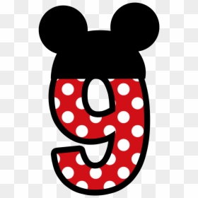 Mickey Mouse Number 8, HD Png Download - mickey mouse png