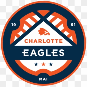 Charlotte Eagles Logo, HD Png Download - eagle png