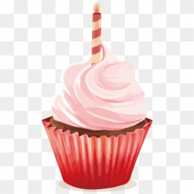Cupcake Png, Transparent Png - birthday cake png