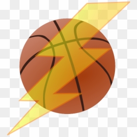 Animated Images Of Basketballs, HD Png Download - lightning bolt png