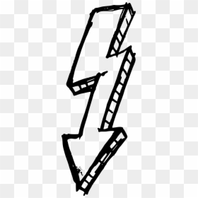 Transparent Drawing Lightning, HD Png Download - lightning bolt png