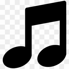 Music Note Flat Icon, HD Png Download - music note png