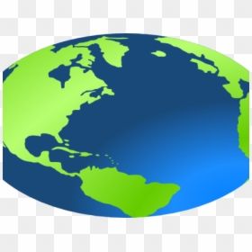 Black And White Globe, HD Png Download - world map png