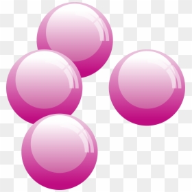 Pink Bubbles Clip Art, HD Png Download - bubble png