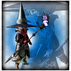 Ffxiv Black Mage, HD Png Download - mage png