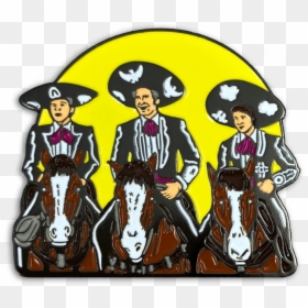 Three Amigos Ride Cartoon, HD Png Download - amigos png