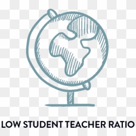 Drawing, HD Png Download - globe png icon