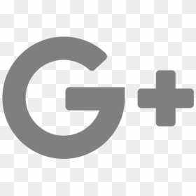 Logo Google Plus Grigio, HD Png Download - twitter facebook png