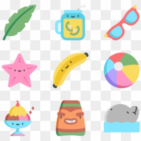 Summer Icons, HD Png Download - imagenes png para photoshop