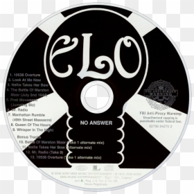 Elo No Answer Cd Covers, HD Png Download - fbi anti piracy warning png