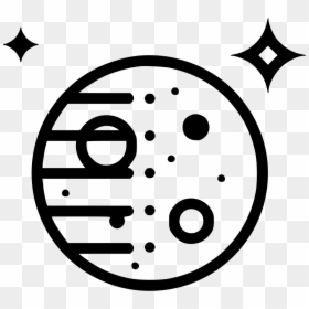 Png File Svg - Full Moon And Stars Icon, Transparent Png - png file photo