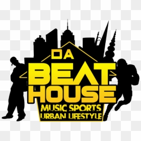 Da Beat House Music Sports & Urban Lifestyle - Silhouette, HD Png Download - house music png