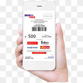 Sample Mobile Pass As Seen Via E-mail - Claim Sodexo Mobile Pass, HD Png Download - sodexo png