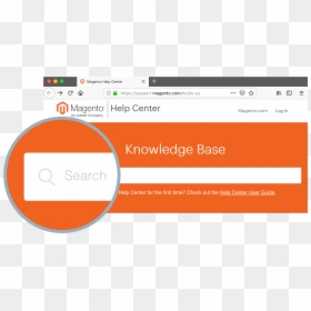 Knowledge Base Orange Logo, HD Png Download - magento png