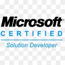 Mcsd Logo - Microsoft Certified Engineer, HD Png Download - microsoft partner png