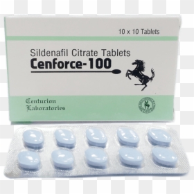 Sildenafil 100 Mg - Cenforce 100 Sildenafil Citrate, HD Png Download - viagra png