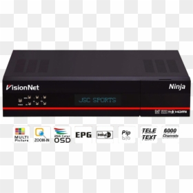 Digital Satellite Receiver Hd Usb Pvr Ninja Not Available - Electronics, HD Png Download - receiver png
