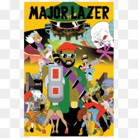 Major Lazer Tv Show, HD Png Download - major lazer png