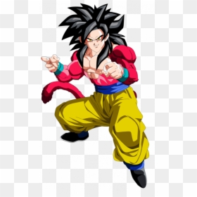 Super Saiyan Four Goku, HD Png Download - dragon ball gt png