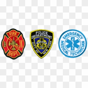 Service Badges - First Responders Hi Res Logos, HD Png Download - nypd badge png