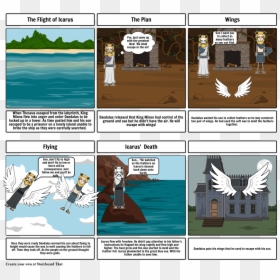 Flight Of Icarus Comic, HD Png Download - your wings were ready png