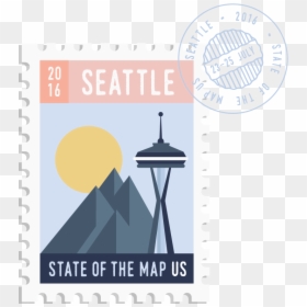 Sketch Pad, HD Png Download - seattle map png