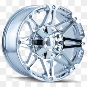 Mayhem8010c1 - Wheel, HD Png Download - chrome metal png