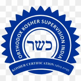 Kosher Certification India - 100 Halal Logo Png, Transparent Png - kosher logo png
