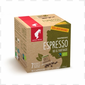 Biodegradable Inspresso Capsules Espresso Bio & Fairtrade - Julius Meinl, HD Png Download - fairtrade logo png