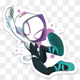Miles Morales Stickers Png, Transparent Png - spider-gwen png