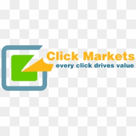 Click Markets Logo Trans Png - Graphic Design, Transparent Png - trans png
