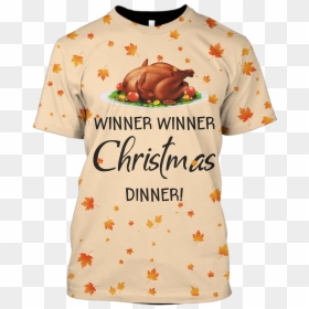 Gearhuman 3d Christmas Dinner Custom T-shirt - Punxsutawney Phil, HD Png Download - christmas dinner png