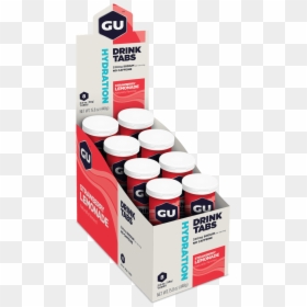 Gu Hydration Drink Tabs Box-strawberry Lemonade - Gu Drink Tabs Hydration, HD Png Download - strawberry lemonade png