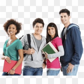 Thumb Image - Group Of Students Png, Transparent Png - adolescentes png