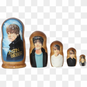 Nesting Doll Justin Bieber Nesting Dolls - Justin Bieber, HD Png Download - justin bieber png pack